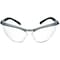 3M Safety Glasses, BX, Polycarbonate, Silver/Black MMM113800000020 - alternate 2